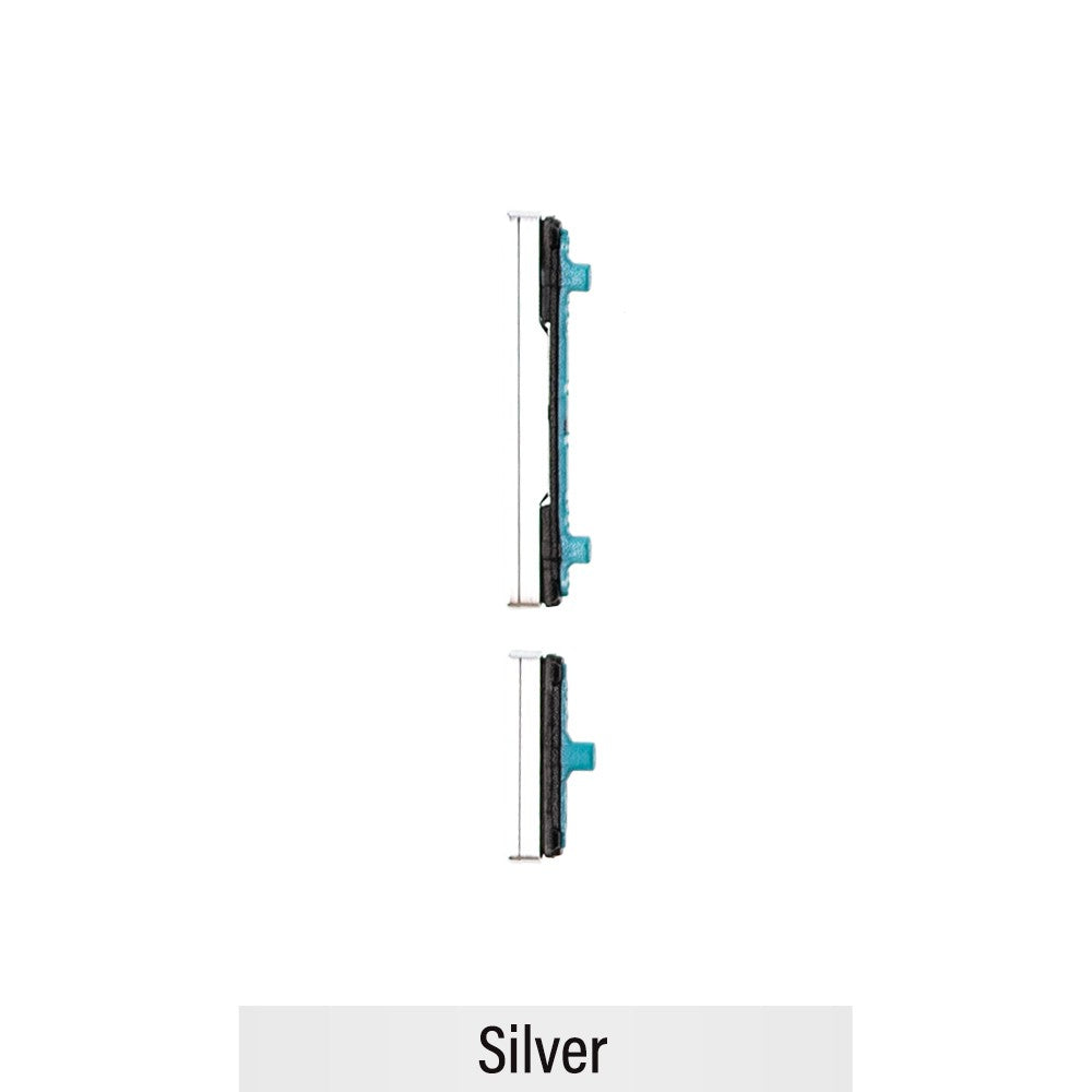 Power & Volume Button Set for Samsung Galaxy S21 Plus 5G G996B-Silver Power & Volume Button Set for Samsung Galaxy S21 Plus 5G G996B-Silver